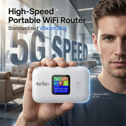 Tragbarer 4G/5G LTE Mobiler WLAN-Hotspot