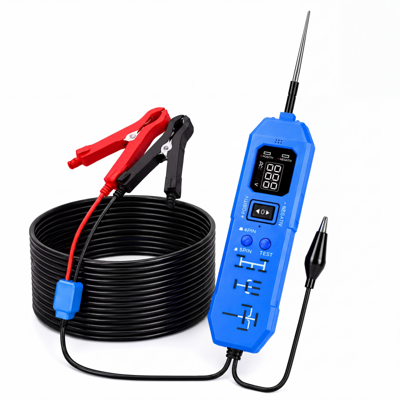 🔌 50% RABATT! ⚡ 2‑in‑1 Kfz‑Tester – Stromkreis & Relais mit Digitalanzeige ✨