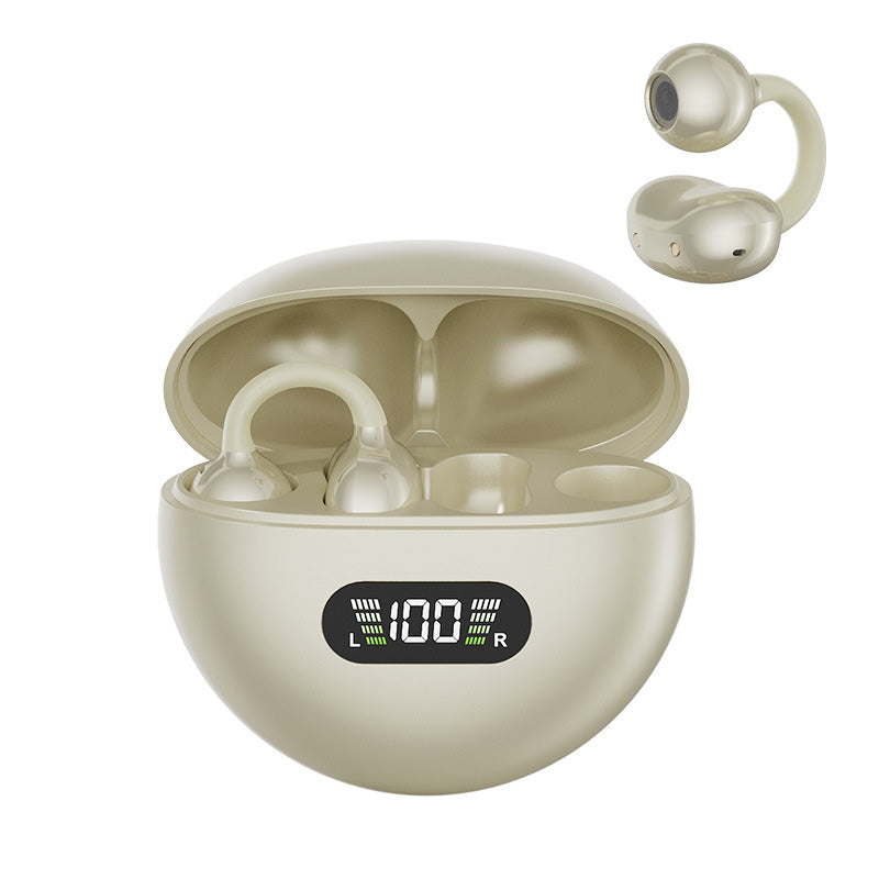 🥳2026 HOT SALE🥳 LinkedList50K+ VERKAUFT!  Open-Ear Clip-On Bluetooth-Ohrhörer – ganztägiger Komfort, immersiver Sound, Leckagekontrolle, 8–10h Akkulaufzeit, Touch-Steuerung. Keine Ohrenschmerzen! 🔋