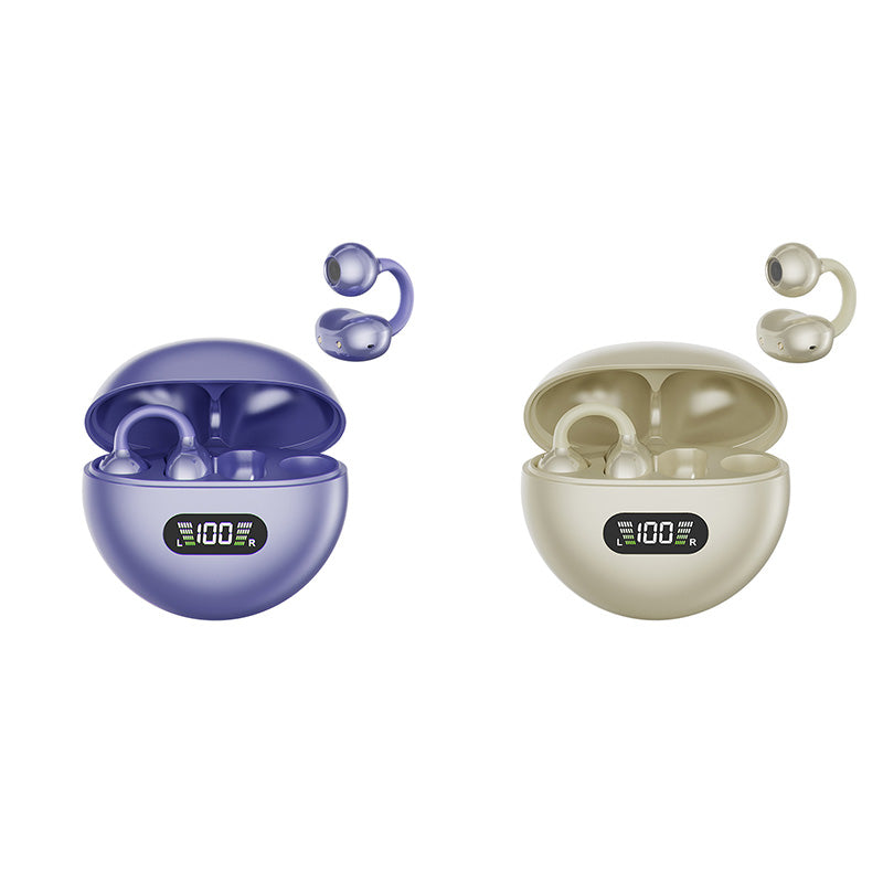 🥳2026 HOT SALE🥳 LinkedList50K+ VERKAUFT!  Open-Ear Clip-On Bluetooth-Ohrhörer – ganztägiger Komfort, immersiver Sound, Leckagekontrolle, 8–10h Akkulaufzeit, Touch-Steuerung. Keine Ohrenschmerzen! 🔋