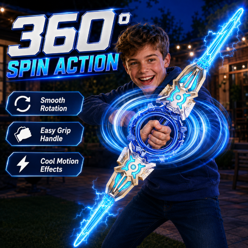 🥳 2026 TOP-ANGEBOT 🥳 ⚔️✨ 50 % RABATT!  🔋 Wiederaufladbares Lichtschwert mit zwei Klingen – 360° drehbar, ausziehbar, mit 24 Lichtmodi, Bewegungssounds und USB-C-Anschluss.